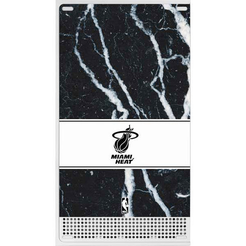 NBA Miami Heat Marble Xbox Series S Console Skin